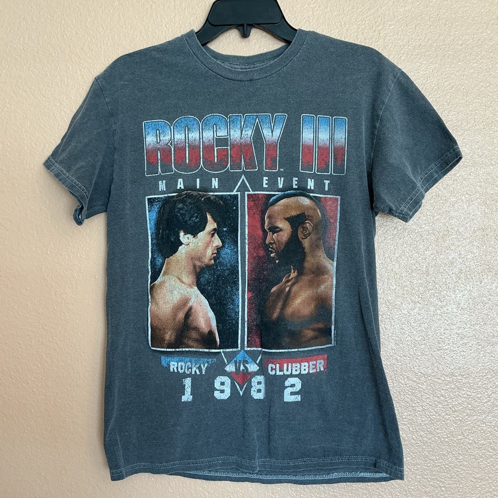 Rocky III Graphic T-Shirt - Black
